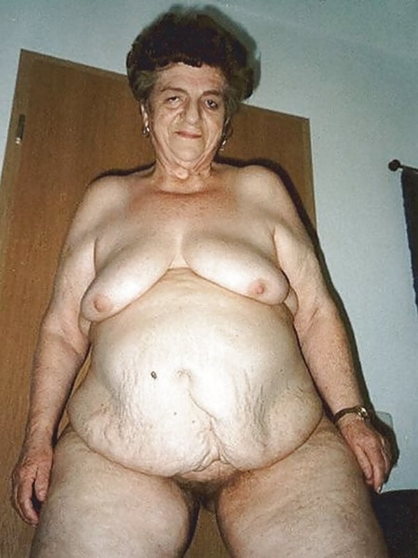 Fat granny slut